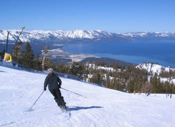 skiing lake Tahoe